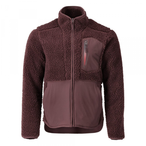MASCOT- Faserpelz Jacke mit Reißverschluss, CUSTOMIZED, 460 g/m², bordeaux
