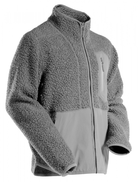 MASCOT- Faserpelz Jacke mit Reißverschluss, CUSTOMIZED, 460 g/m², anthrazitgrau