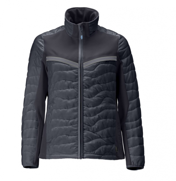 MASCOT- Damen- Thermojacke, Climascot, CUSTOMIZED, 260 g/m², schwarzblau