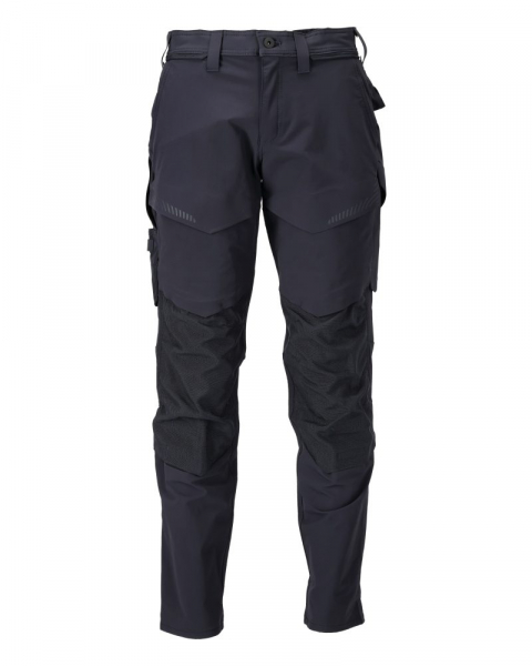 MASCOT-Bundhose mit Knietaschen Ultimate Stretch, CUSTOMIZED, 235 g/m², schwarzblau