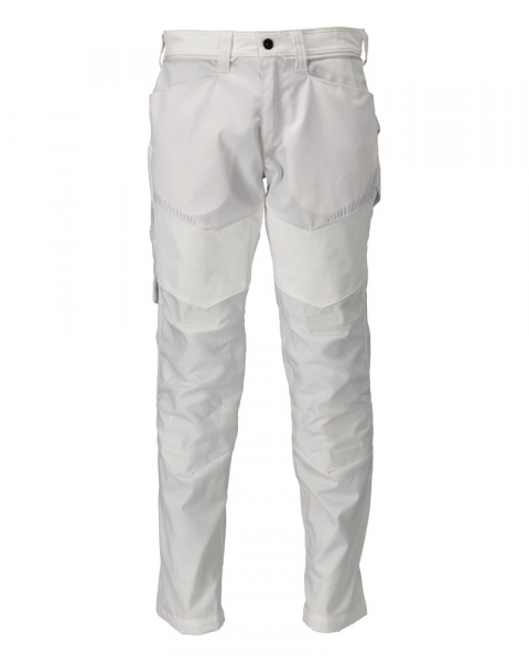 MASCOT- Hose mit Knietaschen, Cordura, CUSTOMIZED, 205 g/m², weiss