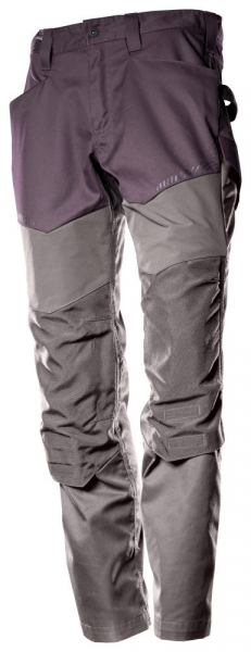 MASCOT- Hose mit Knietaschen, Cordura, CUSTOMIZED, 205 g/m², bordeaux/ anthrazitgrau