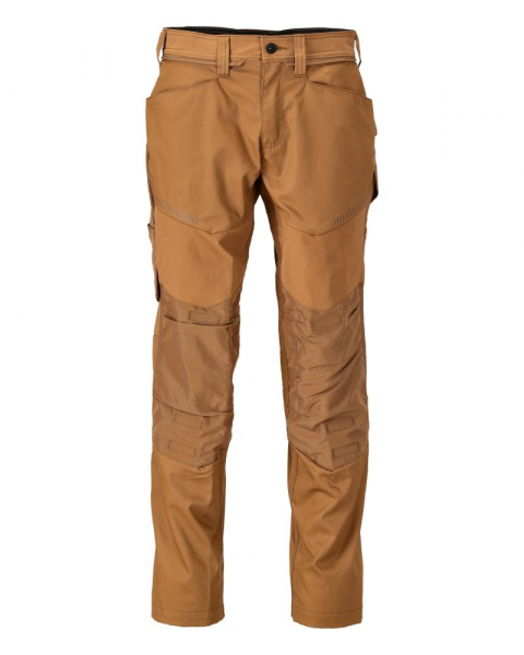 MASCOT- Hose mit Knietaschen, Cordura, CUSTOMIZED, 205 g/m², nussbraun