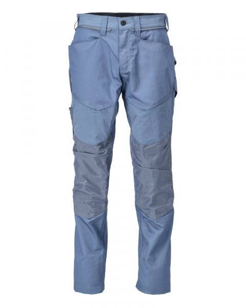MASCOT- Hose mit Knietaschen, Cordura, CUSTOMIZED, 205 g/m², steinblau