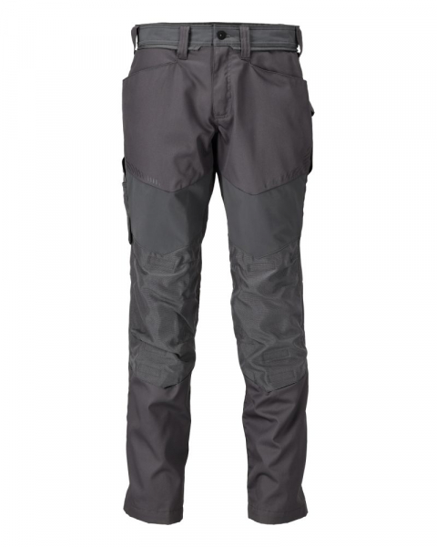MASCOT- Hose mit Knietaschen, Cordura, CUSTOMIZED, 205 g/m², anthrazitgrau