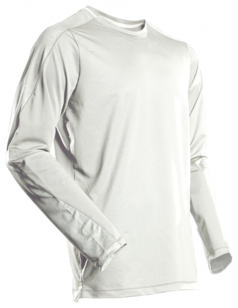 MASCOT- Langarmshirt, CUSTOMIZED, 210 g/m², weiss