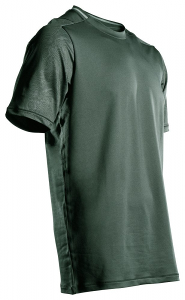 MASCOT- T-Shirt, kurzarm, CUSTOMIZED, 210 g/m², waldgrün