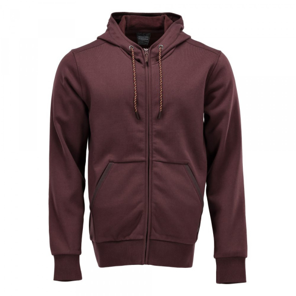 MASCOT- Kapuzensweatshirt mit Reißverschluss, CUSTOMIZED, 450 g/m², bordeaux