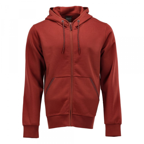 MASCOT- Kapuzensweatshirt mit Reißverschluss, CUSTOMIZED, 450 g/m², herbstrot