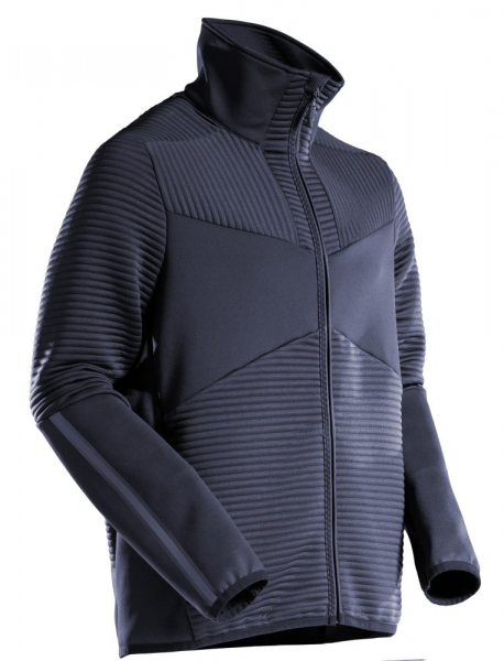 MASCOT-Fleece Pullover mit Reißverschluss, CUSTOMIZED, 265 g/m², schwarzblau