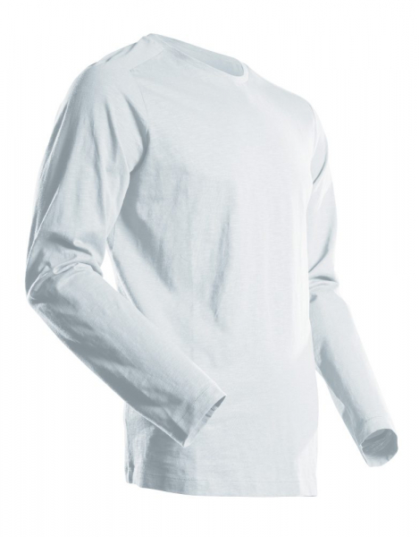 MASCOT- Langarmshirt, CUSTOMIZED, 175 g/m², weiss
