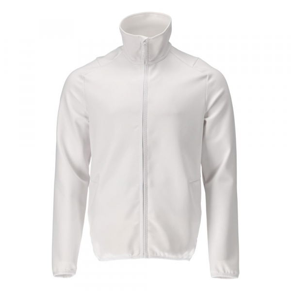 MASCOT- Fleecepullover mit Reißverschluss, CUSTOMIZED, 360 g/m², weiss