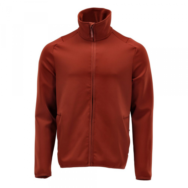 MASCOT- Fleecepullover mit Reißverschluss, CUSTOMIZED, 360 g/m², herbstrot