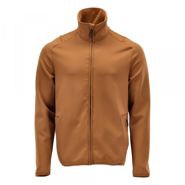 MASCOT- Fleecepullover mit Reißverschluss, CUSTOMIZED, 360 g/m², nussbraun