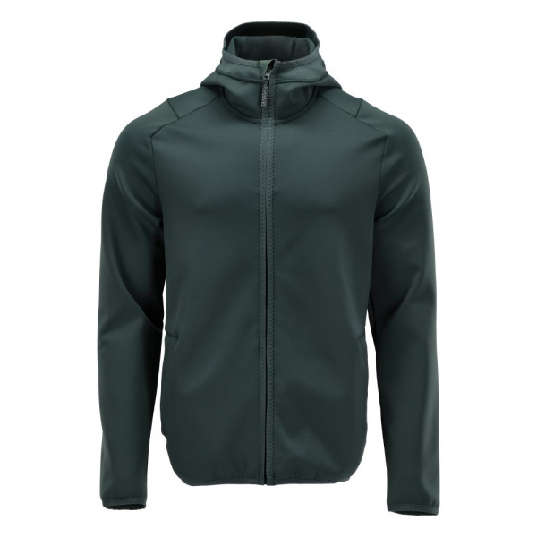 MASCOT-Fleecepullover mit Reißverschluss und Kapuze, CUSTOMIZED, 360 g/m², waldgrün