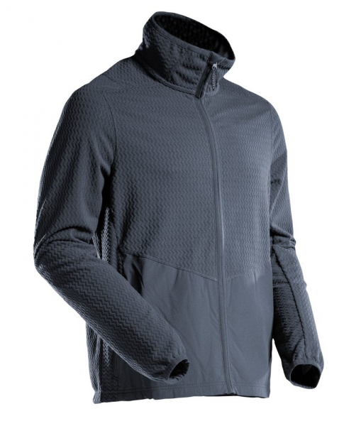 MASCOT- Microfleece Pullover mit Reißverschluss, CUSTOMIZED, 220 g/m², schwarzblau