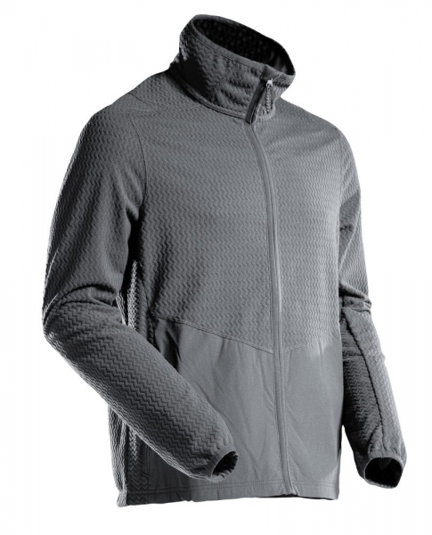 MASCOT- Microfleece Pullover mit Reißverschluss, CUSTOMIZED, 220 g/m², anthrazitgrau