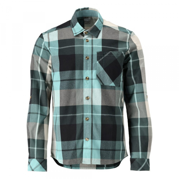MASCOT- Hemd aus Flanell, CUSTOMIZED, 270 g/m², waldgrün- kariert