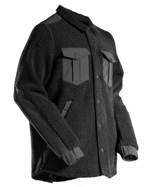 MASCOT- Hemd, Faserpelz, CUSTOMIZED, 460 g/m², schwarz