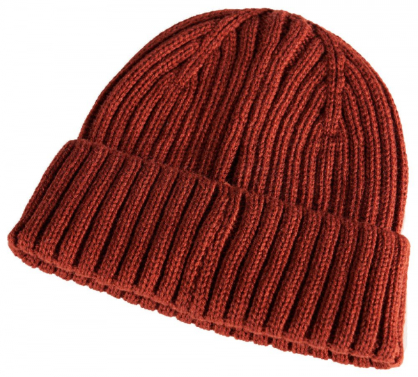 MASCOT- Strickmütze, CUSTOMIZED, 600 g/m², herbstrot