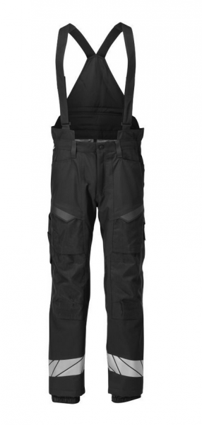MASCOT- Winderhose mit Knietaschen, CUSTOMIZED, 460 g/m², schwarz