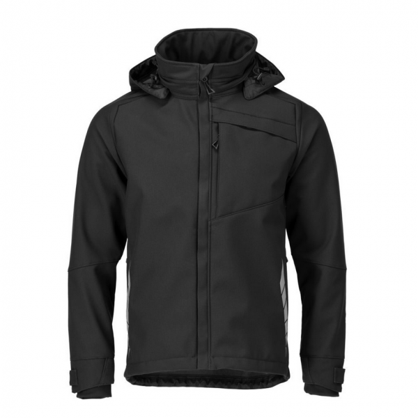 MASCOT- Soft Shell Jacke, Blackpool, 360 g/m², schwarz