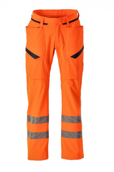 MASCOT- Hose mit Schenkeltaschen, ACCELERATE SAFE, wasserabweisend, 205 g/m², orange