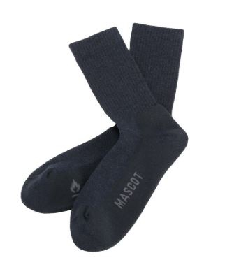 MASCOT® COMPLETE Socken, 3-er Pack,Flammhemmend, Schwarzblau