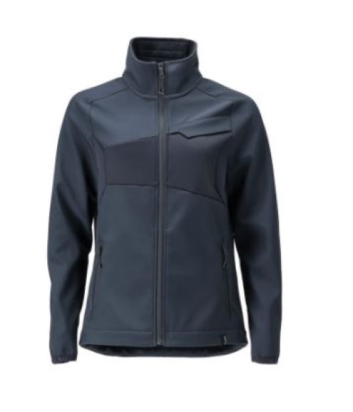 MASCOT® ACCELERATE Softshell Jacke, Damenpassform, Schwarzblau