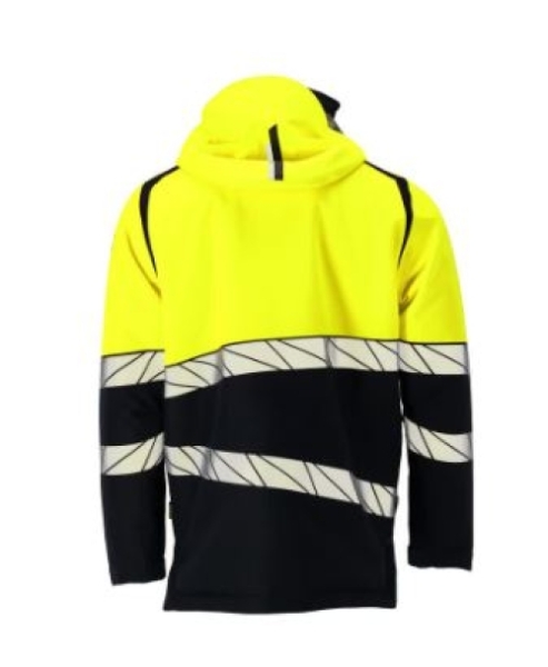Winterjacke mit CLIMASCOT®-Futter, Schwarz/Gelb