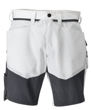 MASCOT® CUSTOMIZED Shorts, Weiß/Anthrazitgrau