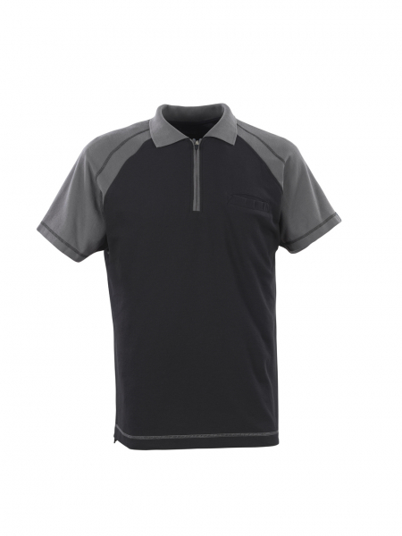 MASCOT-Worker-Shirts, Polo-Shirt, Bianco, 180 g/m², schwarz/anthrazit