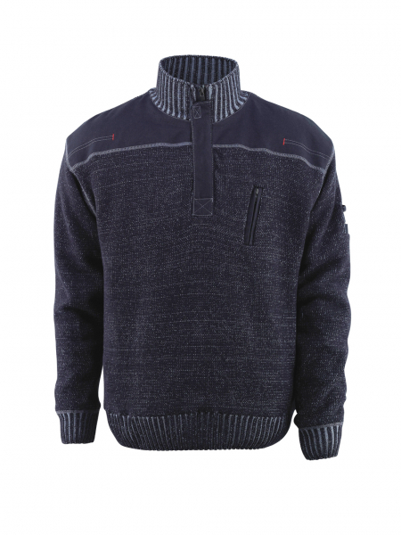 MASCOT-Workwear, Kälteschutz, Strickpullover, Naxos, 540 g/m², blaugrau