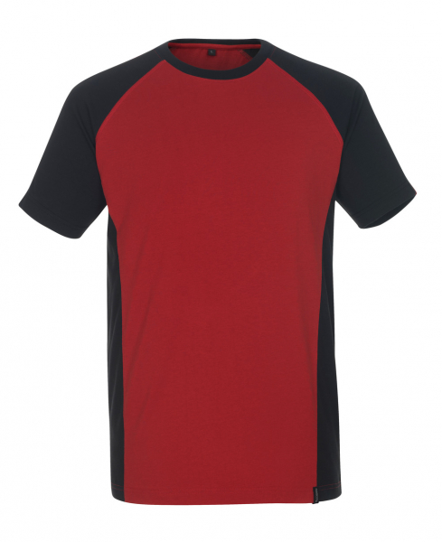 MASCOT-Worker-Shirts, T-Shirt, Potsdam, 195 g/m², rot/schwarz