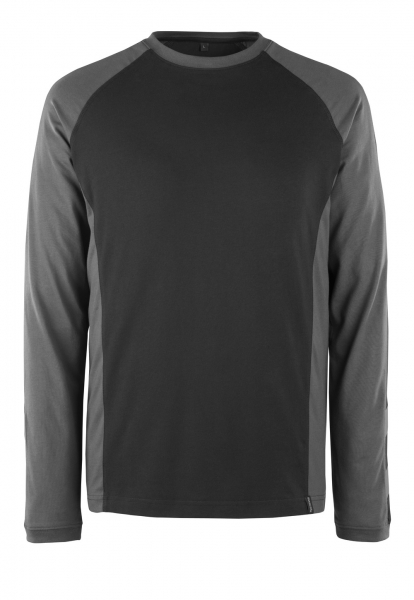 MASCOT-Worker-Shirts, T-Shirt, Bielefeld, 195 g/m², schwarz/dunkelanthrazit