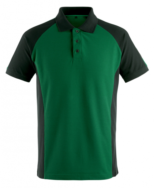 MASCOT-Worker-Shirts, Poloshirt, Bottrop, 180 g/m², grün/schwarz