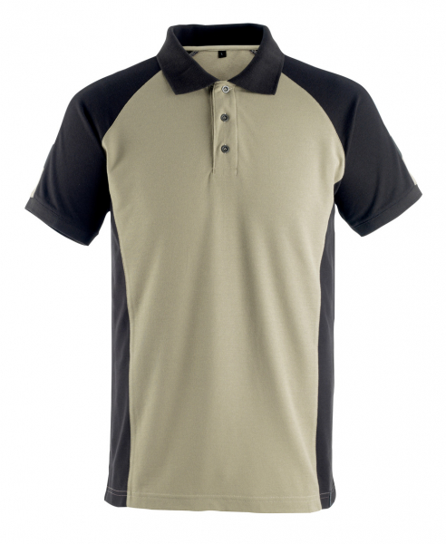 MASCOT-Worker-Shirts, Poloshirt, Bottrop, 180 g/m², khaki/schwarz