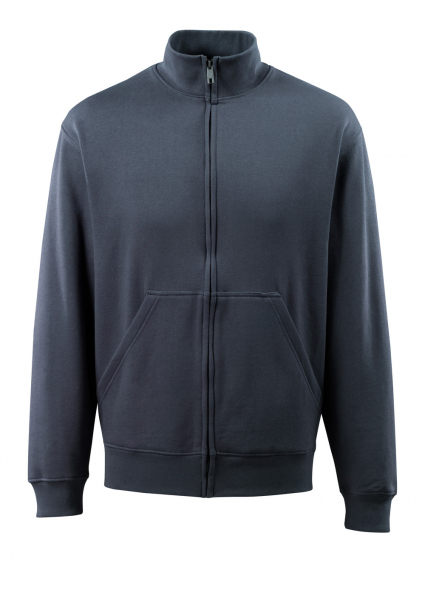 MASCOT-Worker-Shirts, Sweatshirt mit Reißverschluss, Lavit, 340 g/m², schwarzblau