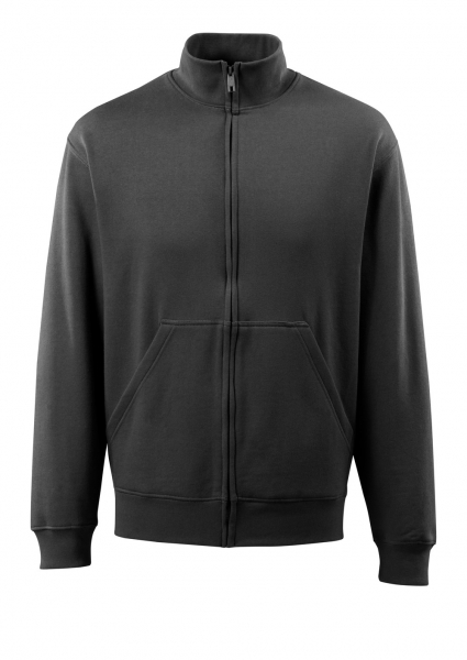 MASCOT-Worker-Shirts, Sweatshirt mit Reißverschluss, Lavit, 340 g/m², schwarz