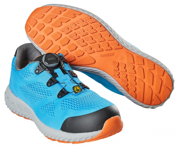 MASCOT-Sicherheitshalbschuhe, S1P, Move, FOOTWEAR, türkisblau