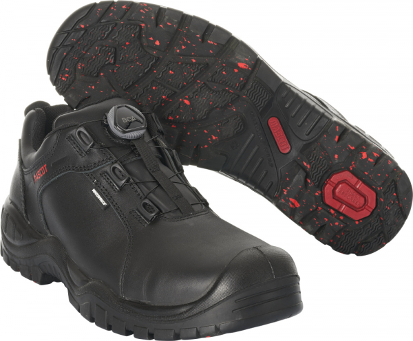 MASCOT-Sicherheitshalbschuhe, S3 mit BOA®, FOOTWEAR, schwarz