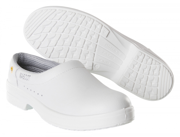 MASCOT-S1-Sicherheitsclogs, FOOTWEAR, SRC, ESD, weiß
