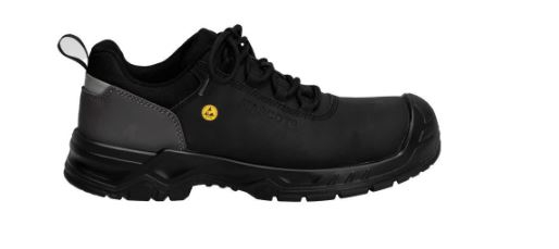Sicherheitsschuhe S3S, Schnürsenkel, Schwarz