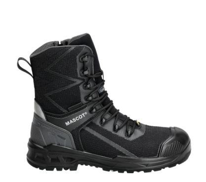 Sicherheitsstiefel S7S, Schnürsenkel, Schwarz