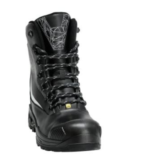 Sicherheitsstiefel S7S, Schnürsenkel, Schwarz