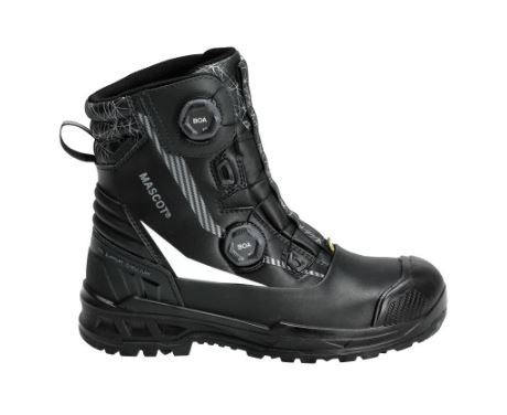 Sicherheitsstiefel S7S, BOA® Fit System, Schwarz
