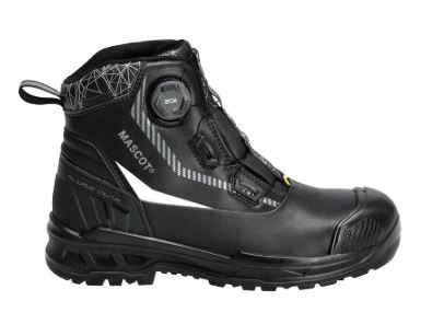 Sicherheitsstiefel S7S, BOA® Fit System, Schwarz