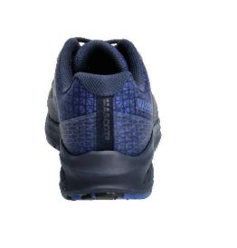 Sicherheitsschuhe S3S, Schnürsenkel, Schwarzblau/Azurblau
