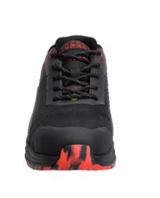 Sicherheitsschuhe S3S, Schnürsenkel, Schwarz/Rot