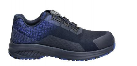 Sicherheitsschuhe S3S,BOA® Fit System, Schwarzblau/Azurblau